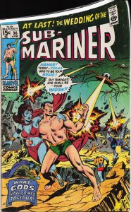 Sub-Mariner #36 (1971) Namor the Sub-Mariner