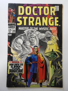 Doctor Strange #169 FR/GD Condition see description