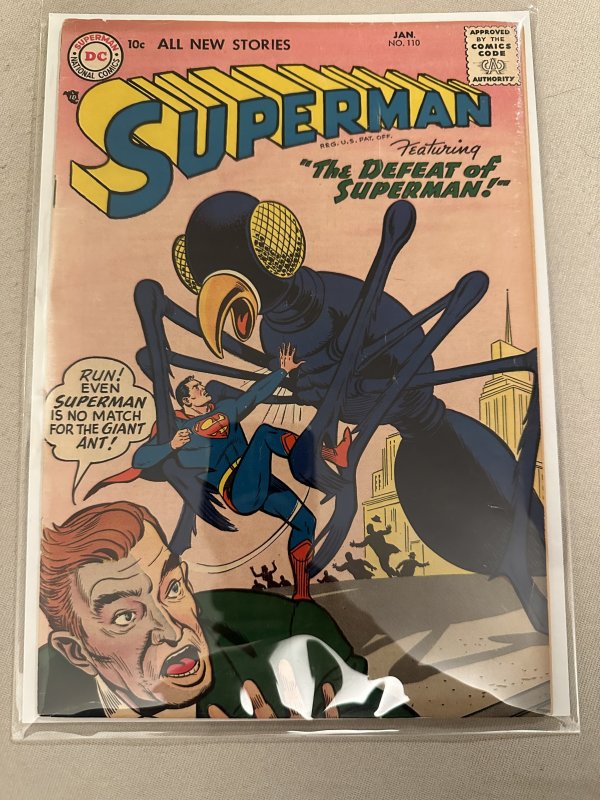 Superman #110 (1957) KS