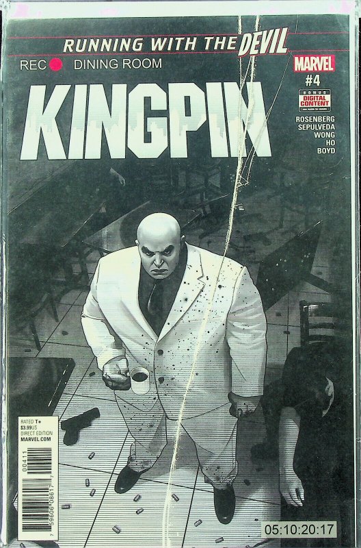 Kingpin #1-4 (Feb-May 2017, Marvel) - Comic Set of 4 - Near Mint