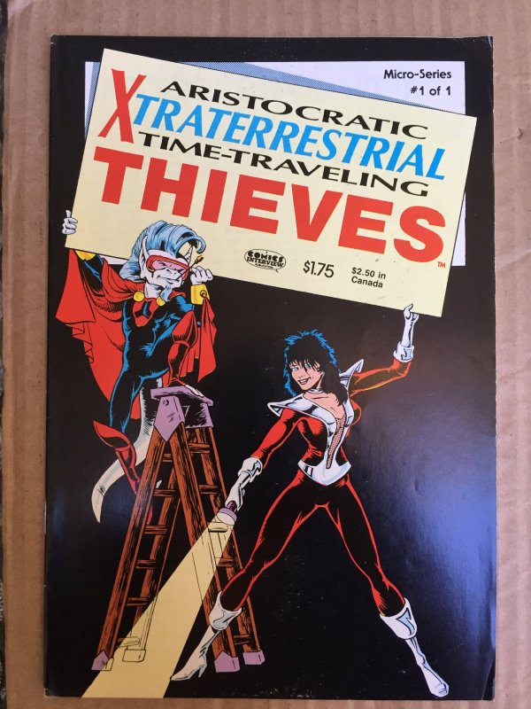 Aristocratic Xtraterrestrial Time-Travelling Thieves #4 (1987)