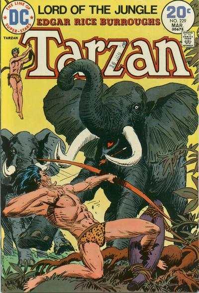 Tarzan (1972 series) #229, VG+ (Stock photo)