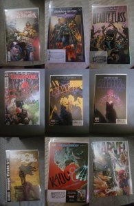 Lot of 9 Comics (See Description) Deadpool, Kaiju No. 8, Marvel