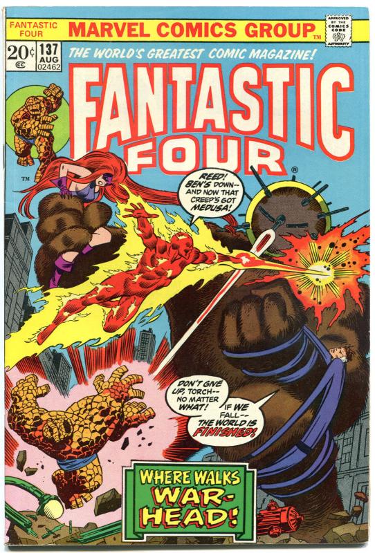 FANTASTIC FOUR #137, 138, FN, Shaper of Worlds, Buscema, 1961,more in store, QXT