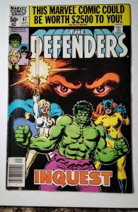 The Defenders #87 (1980) Marvel Comic Book J757