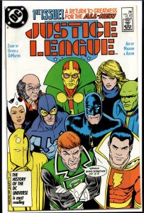 Justice League #1 (1987) Justice League [Key Issue]