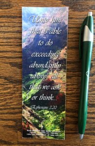 Ephesians 3:20 bookmark