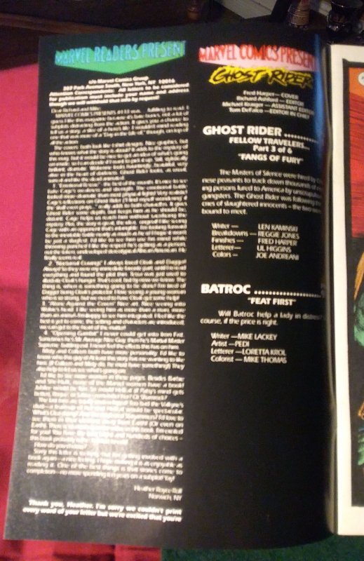 #139 (1993) Wolverine on one side Ghost Rider on the other.