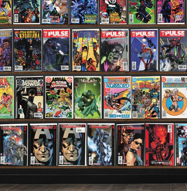 Huge Lot 140+ Comics with The Uncanny X-Men, Paper Girls, Supreme Power & More!