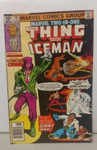 Marvel Two-in-One #76 Newsstand Edition (1981). H08