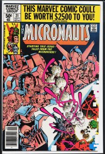 Micronauts #21 (1980) Micronauts