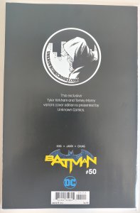Batman; vol. 3, Issue 50, Unknown Exclusive Tyler Kirkham Cover B Virgin