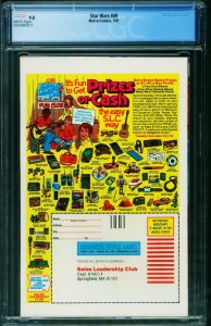 STAR WARS #49-CGC 9.0 THE LAST JEDI-comic book Newsstand