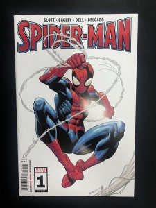 Spider-man #1 NM 2022 Bagley Marvel Comics C248