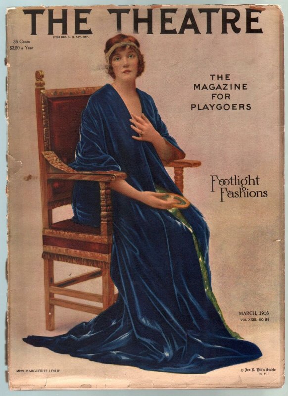 Theatre 3/1916 Marguerite Leslie-Will Rogers-Ziegfeld Follies-Ruth At Denis-FR/G