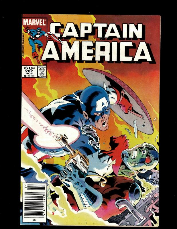 12 Captain America Comics #277 278 279 280 281 282 283 285 286 287 288 289 J411