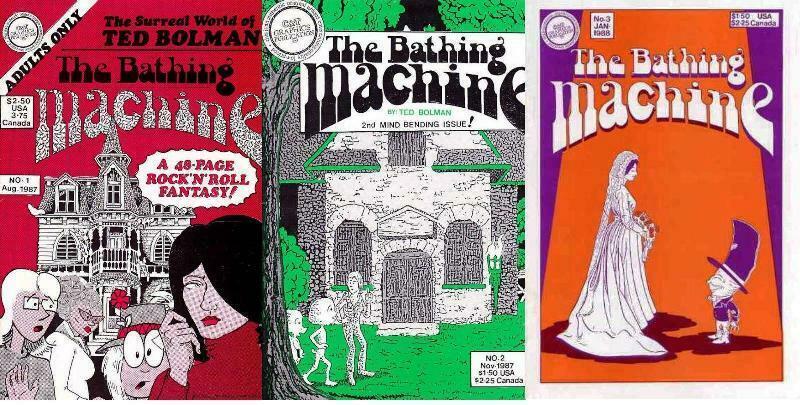 BATHING MACHINE (1987? C&T GRAPHICS) 1-3  TED BOLMAN