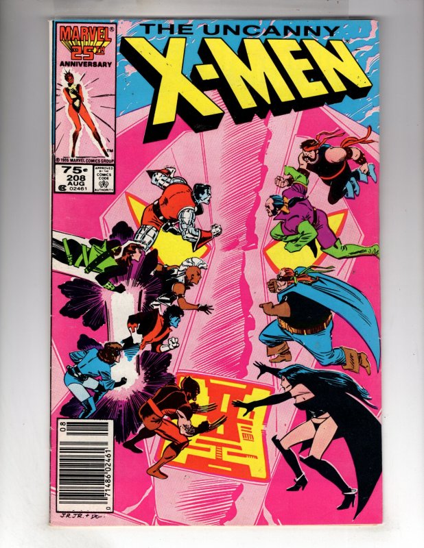 The Uncanny X-Men #208 (1986)  / MC#150
