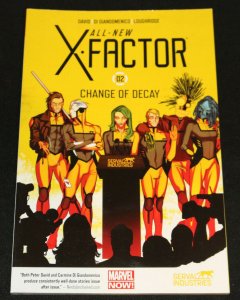 2014 All New X-Factor Vol 2 Change of Decay Graphic Novel TPB VF-NM