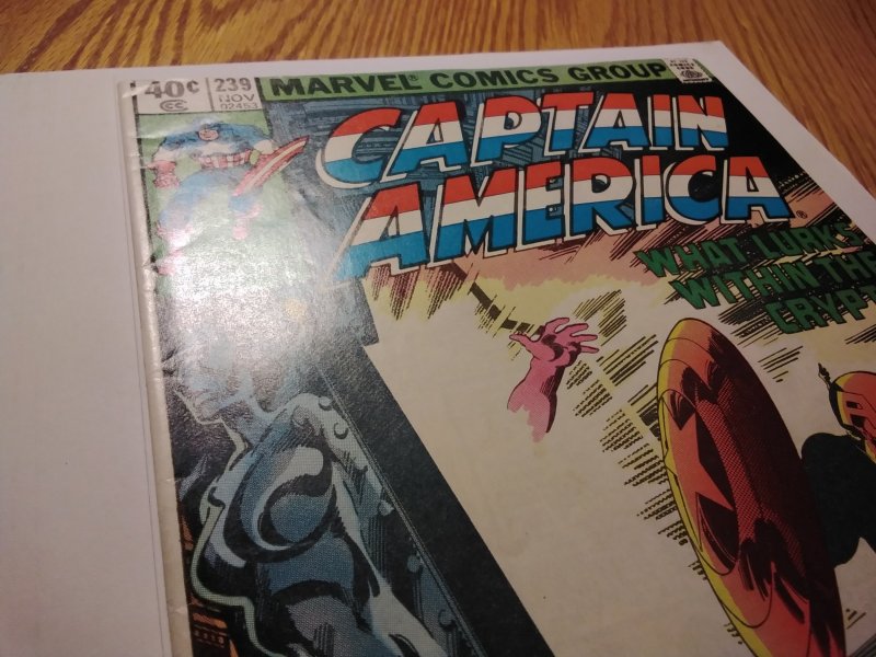 Captain America #239 Newsstand (1979)