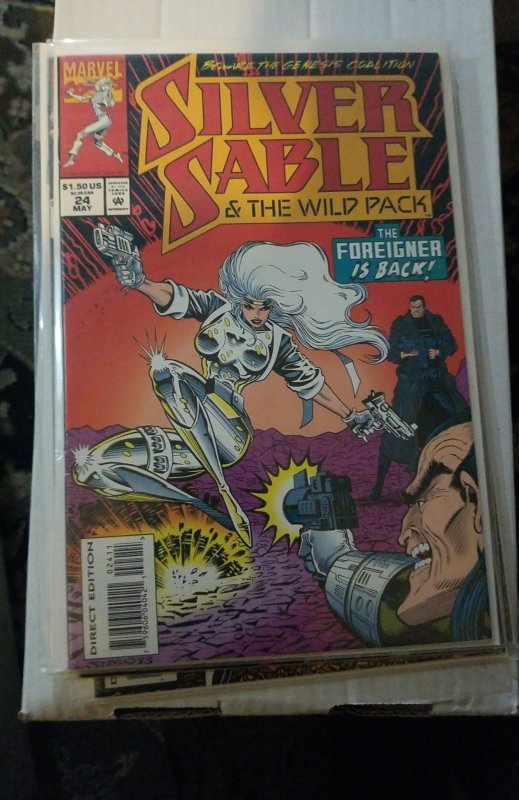 Silver Sable and the Wild Pack #24 (1994)