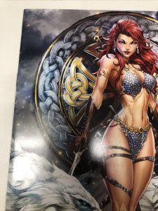 Invincible Red Sonja # 4 Variant (NM) Dynamite Entertainment • Jimmy Palmiotti
