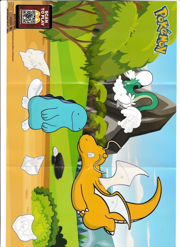 MIRAIDON POSTER CARDS STICKERS | DRAGON DISCOVERY #02 | MCDONALDS POKÉMON 2025