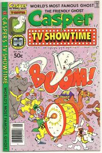 FILE COPIES...CASPER TV SHOWTIME...5 comics...avg NM-...c.$72 value.