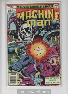 MACHINE MAN (1978 MARVEL) #6 NM A08612