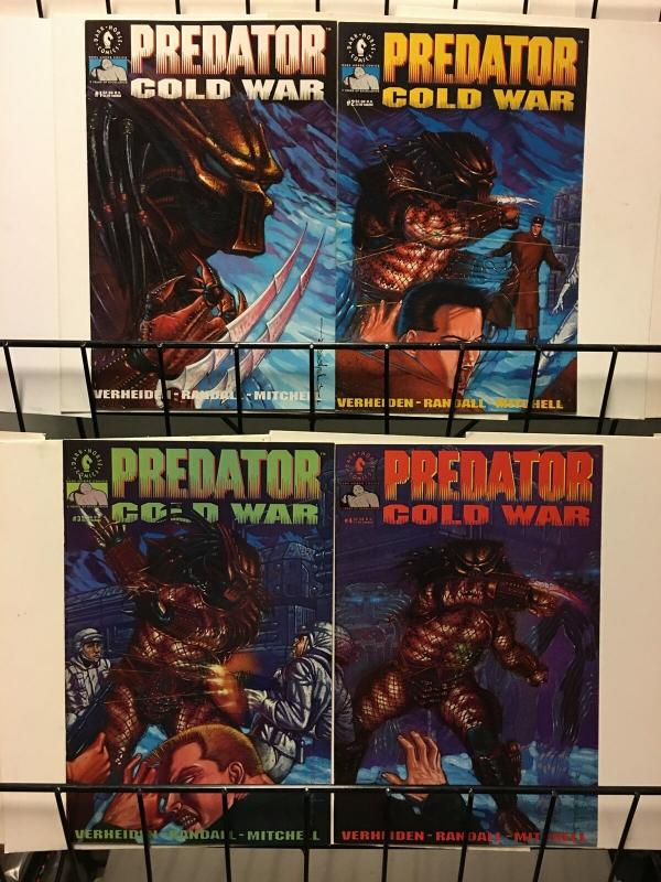 PREDATOR COLD WAR (1991) 1-4 SIBERIAN ACTION!THE SET!