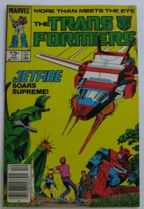 Transformers #11 (Dec 1985, Marvel), VG condition (4.0), 1st app. Jetfire