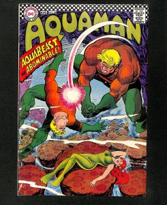 Aquaman #34 Aquabeast the Abominable! 1967!