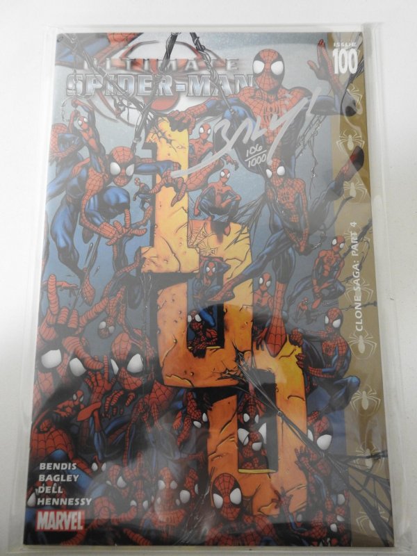 Ultimate Spider-Man #100 Cover A (2006) Signed By Mark Bagley W/ COA