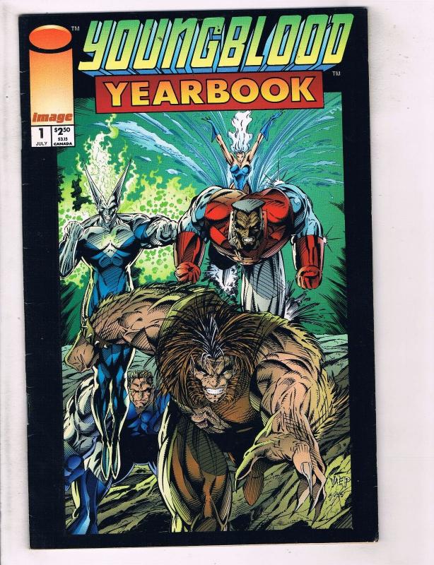 9 Team Youngblood Image Comic Books # 1 2 3 4 5 6 7 9 + Yearbook # 1 J122