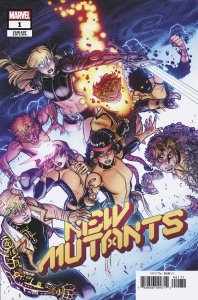 (2019) NEW MUTANTS #1 1:25 NICK BRADSHAW VARIANT COVER! Hickman! XMEN