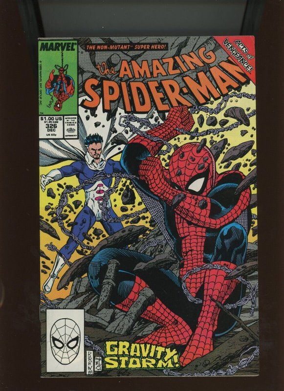 (1989) The Amazing Spider-Man #326: COPPER AGE! GRAVITY STORM (7.0)