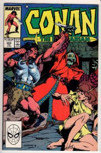 Conan the Barbarian #203 Direct Edition (1988) 8.5 VF+