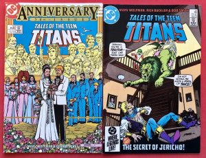 Tales of the New Teen Titans #41-43,45-51,53,54,64,78,79 + Annual #3 No #44