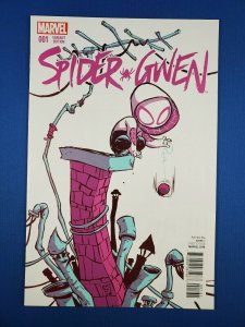 SPIDER GWEN SPIDERMAN 1 VARIANT VF NM 2015