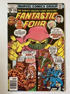 Fantastic Four #196 - NM-  (1978) - NEWSSTAND