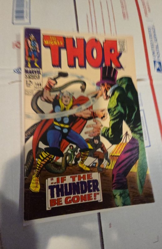 Thor #146 (1967) if thunder be gone and the circus of crime