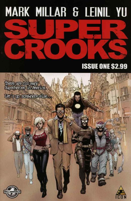 Supercrooks #1 VF/NM Icon - save on shipping - details inside