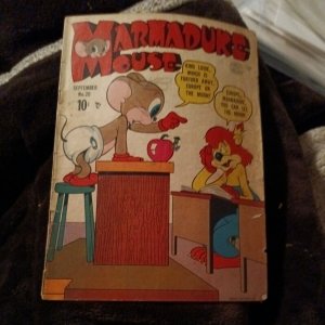 Marmaduke Mouse #20 quality comics 1950 Golden Age Funny Animals cartoon precode