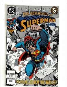 12 Adventures of Superman DC Comics 480 481 482 483 484 485 486 487 488 + OF4