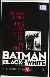 Batman Black & White Preview (1996) Batman