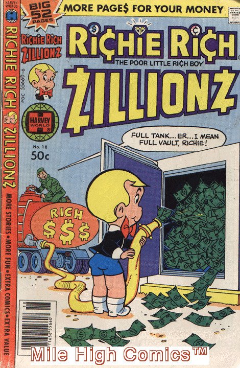 RICHIE RICH ZILLIONZ (1976 Series) #18 Fine Comics Book