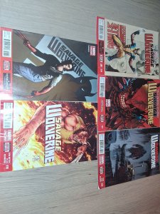 Savage Wolverine #4,7,17,18,20 (2013) lot of 5 VF