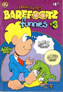 Barefootz Funnies #3 FN ; Kitchen Sink | Howard Cruse Underground