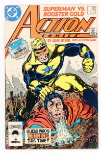 Action Comics #594 John Byrne Superman Booster Gold VF