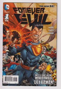 DC Comic! Forever Evil! Issue #1! Ultraman Cover!